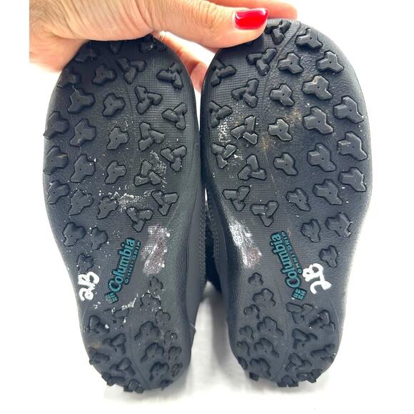 Columbia Waterproof Purple Nylon/ Faux Fur Lace Up Boots, GUC, Sz Kids 1 (K1-A) - Picture 7 of 9